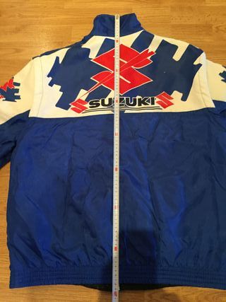 Chaqueta Clásica Suzuki Racing Moto