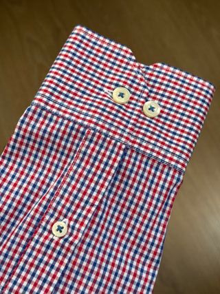 Camisa de cuadros JAUSE rojo azul blanco