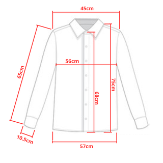 Camisa de cuadros JAUSE rojo azul blanco