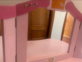 Tavolo da toeletta per bambini Princess con specchio