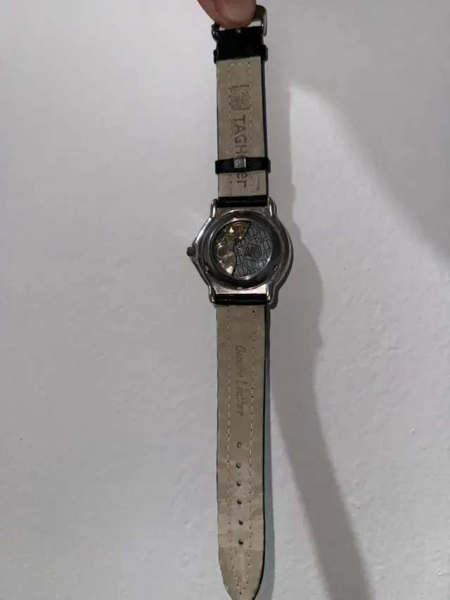 Reloj TAG Heuer Negro y Plateado