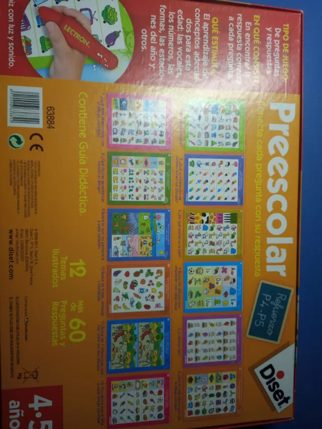 Juego Lectron Preescolar Diset