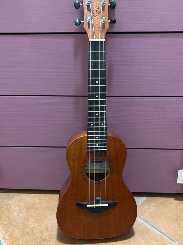 Ukulele Concerto in legno con accessori completi 