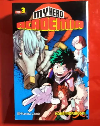 LOTE DE MANGAS N°1, 2, 3 y 4 de My Hero Academia