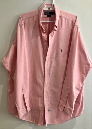 Camisa Polo Ralph Lauren Rosa Talla XL