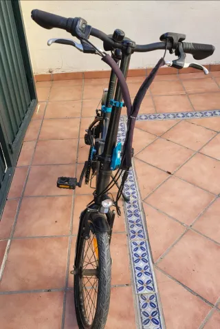 Bicicleta Eléctrica Plegable B'TWIN