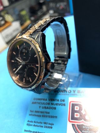 Reloj Lotus 18207 Negro y Dorado