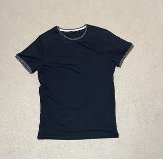Camiseta Massimo Dutti Negra