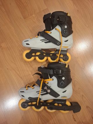 Patines talla 45 + protecciones L + casco