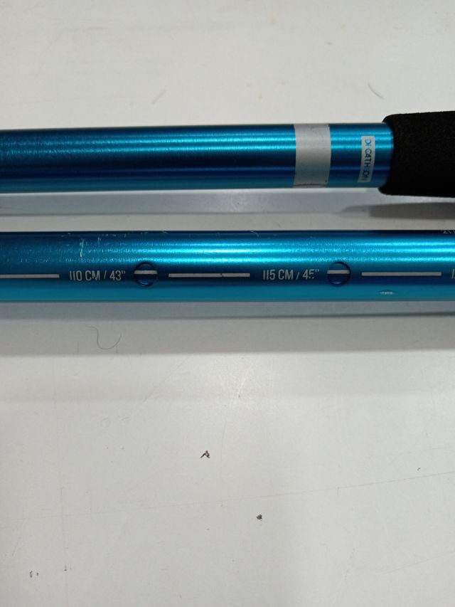 Bastones de trekking Quechua azules