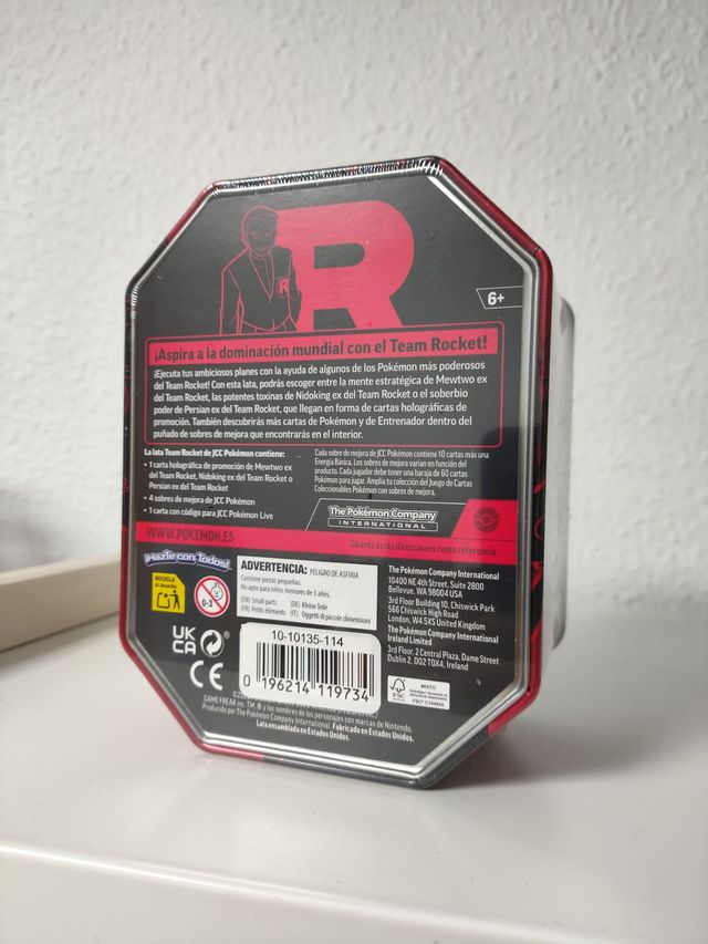 Pokémon Lata Team Rocket – Mewtwo EX