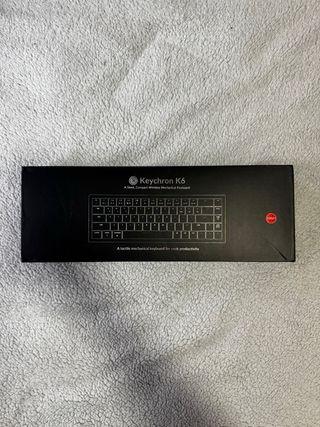 Keychron K6 Teclado Mecánico Gris/Blanco