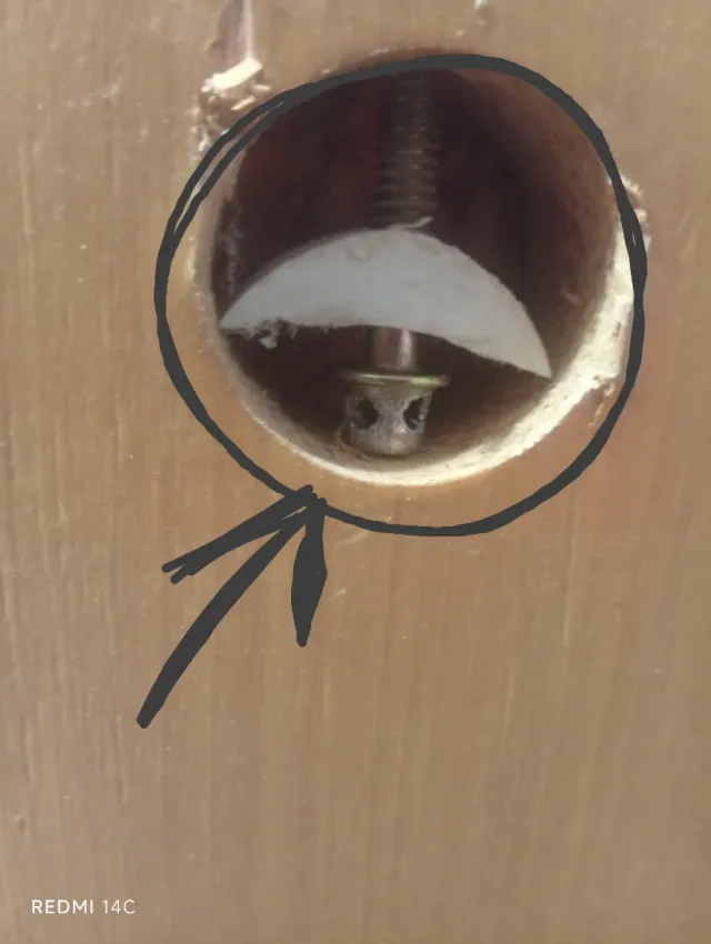 Cama individual madera y mesita noche