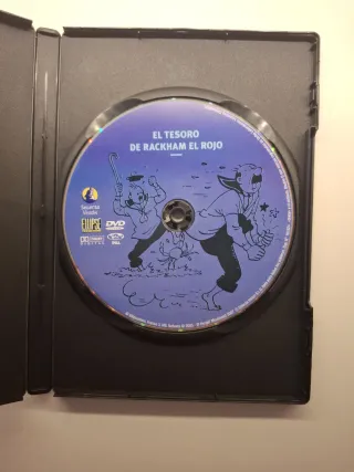 DVD Las Aventuras de Tintín: El Tesoro de Rackham