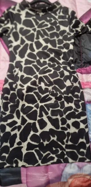 Vestito donna fantasia maculata