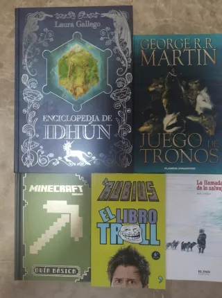 Lote de libros 
