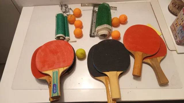 Kit de Ping Pong: Palas y Pelotas