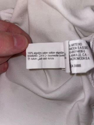 Camiseta básica Zara hombre blanca