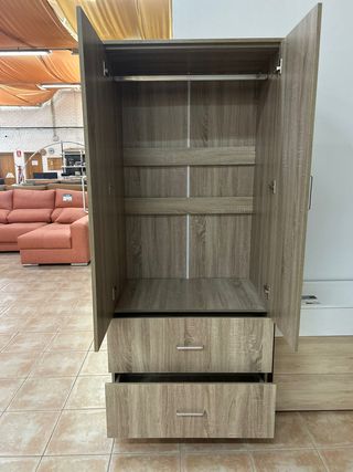 Armario 2 Puertas + 2 Cajones + Espejo Nuevo