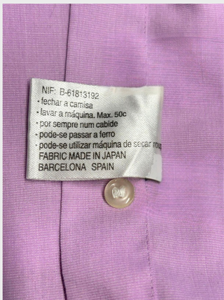 Camisa clásica lila RUSHMORE Talla XL