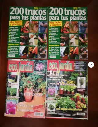 Lote Revistas Jardinería Eco Jardín y Trucos