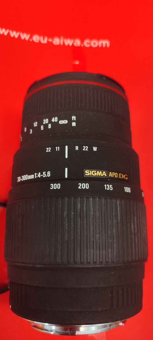 Objetivo Sigma para Canon EOS