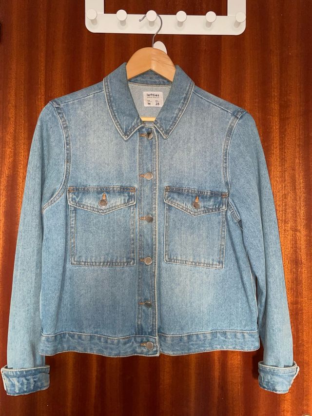 Cazadora vaquera Lefties azul Talla M