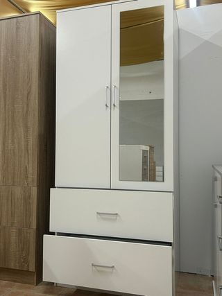 Armario 2 , 3 , 4 puertas blanco + ESPEJO Nuevo