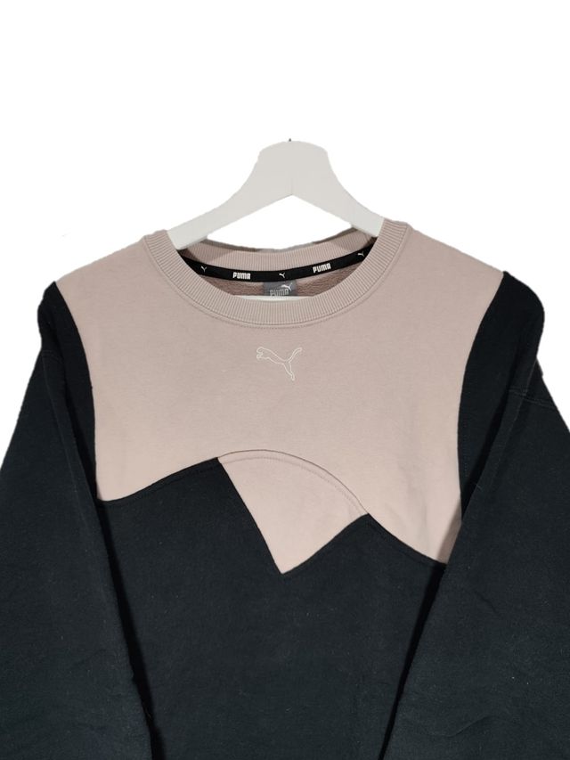 Sudadera Puma Negra y Rosa