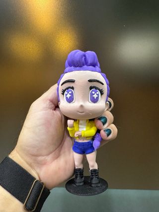 Figura Rumí K-Pop impreso en 3D