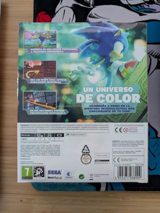 Sonic Colours Ultimate Switch + Llavero Bebé