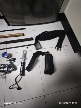 Equipo Pesca Spinning Cañas Carretes Señuelos