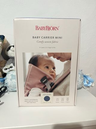 Mochila Portabebés BabyBjörn Azul