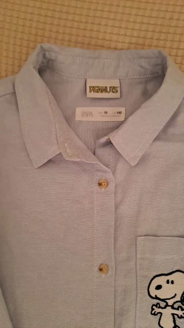 Camisa Snoopy-legging Zara Niña T-10