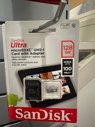 Tarjeta microSDXC SanDisk Ultra 128GB