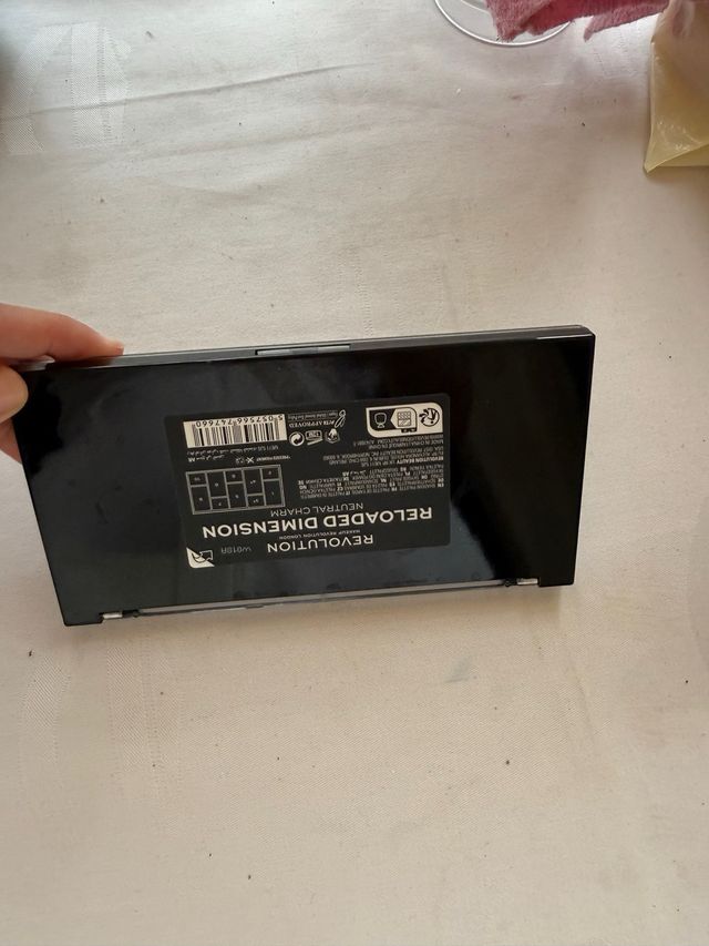 Paleta Maquillaje Revolution Marrón Dorado