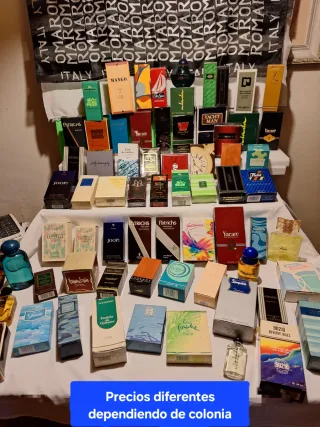 Lote de Colonias y Perfumes Vintage