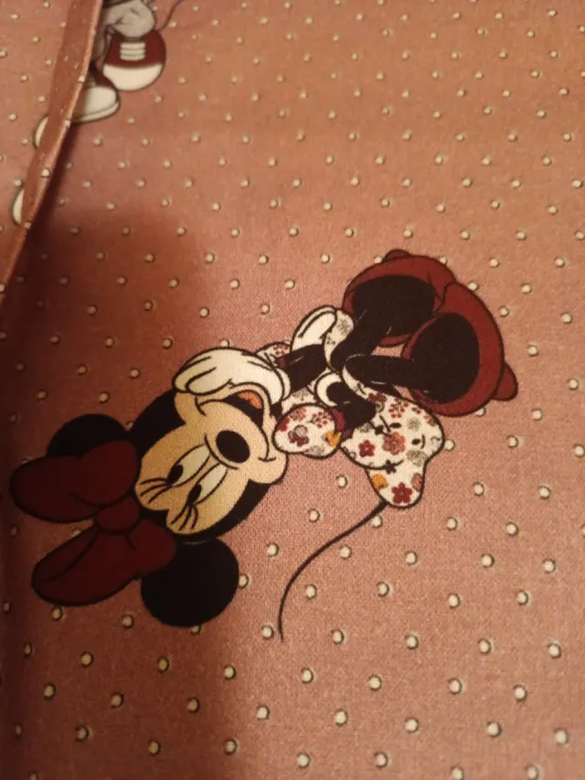 Retal de tela Minnie Mouse lunares