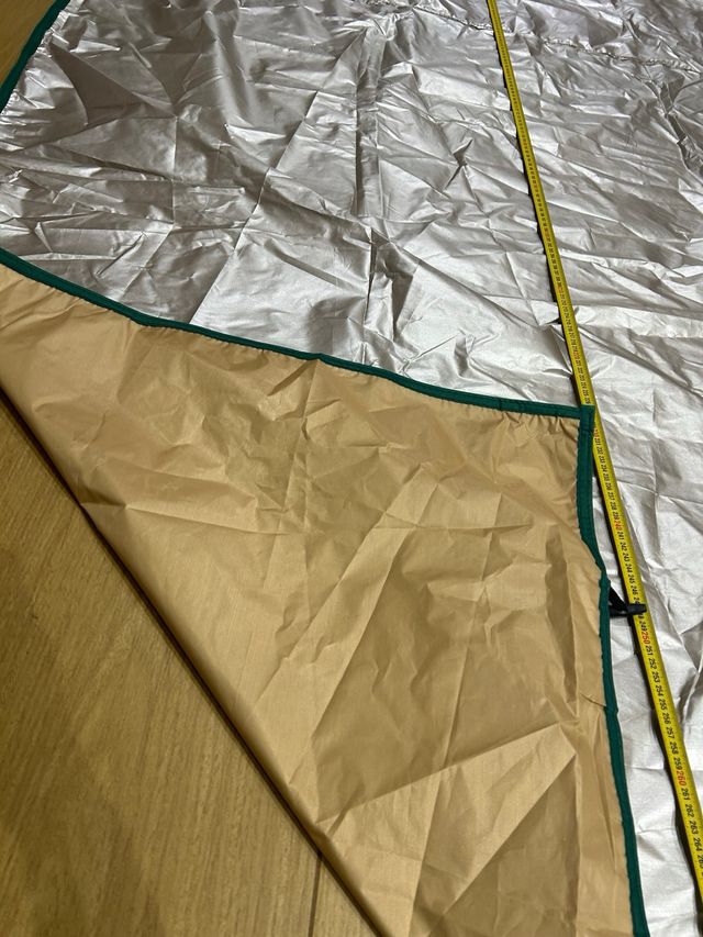 Lona multiusos plateada