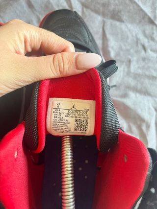Air Jordan Jumpman Originales Negro/Rojo