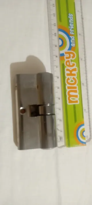 Bombín 6cm + 2 llaves