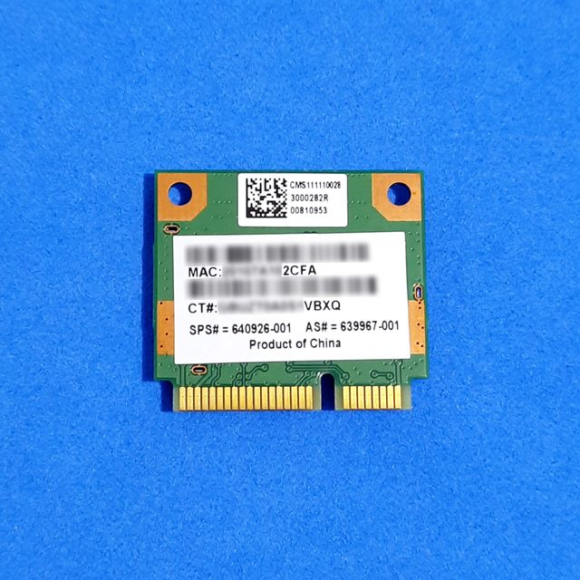 Tarjeta WiFi mini PCIe - Diferentes modelos