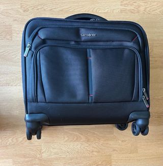 Maletín de viaje Samsonite negro