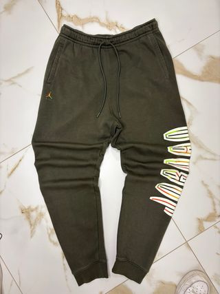 chándal original Nike x Jordan Verde con Logo
