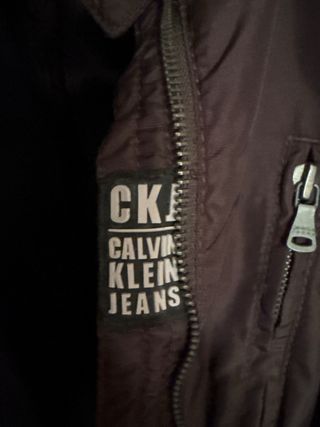 Giubbotto Calvin Klein donna marrone taglia M