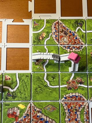 Puentes Mejorados una expansión para Carcassonne