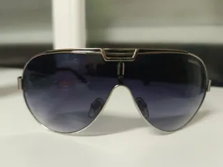 Óculos de Sol Carrera Preto e Prata