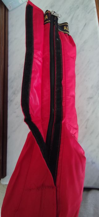 Polainas cubre botas ALPINA rojas