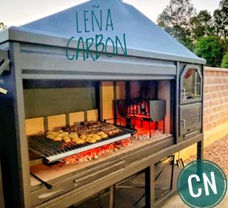 Barbacoa Parrilla Leña Carbón ÑÑ-EEE