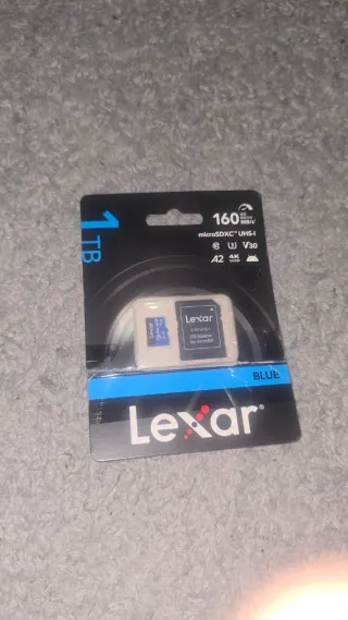 Tarjeta Memoria 1TB Lexar A2 BLUE PROFESIONAL